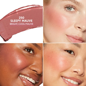 COVERGIRL Trublend close-up of creamy swipe texture highlighting buttery blendability
