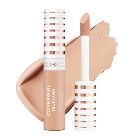 covergirl front packaging showing L400 Classic Ivory and product benefit