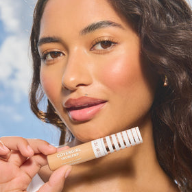 COVERGIRL back label close-up showing formulation and vegan claim