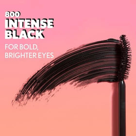 CoverGirl wand with mascara texture demonstrating smooth application benefit
