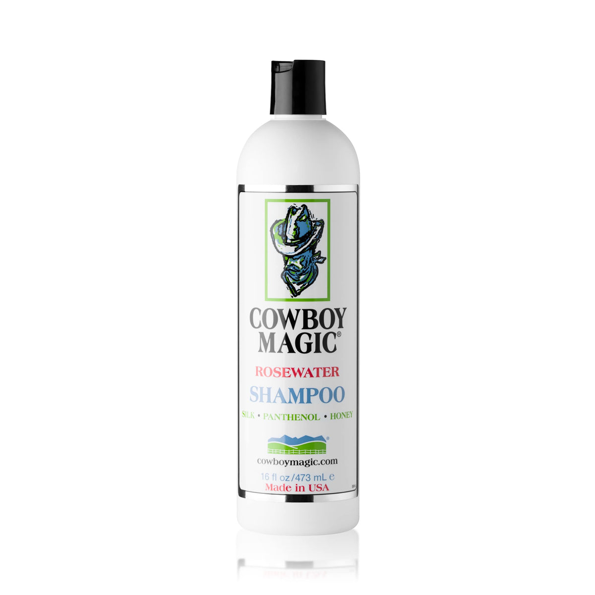 Cowboy Magic conditioner pouring to show creamy texture and moisturizing silk benefit
