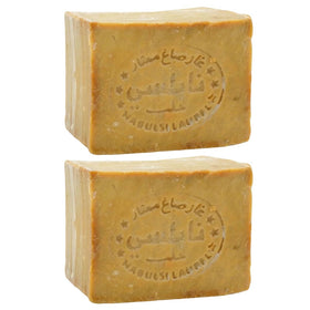 cozy soap front packaging showing two olive oil bars and eco-friendly wrap for clean storage