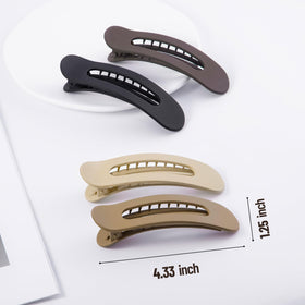Cptots close-up of non-slip teeth holding hair securely without slip