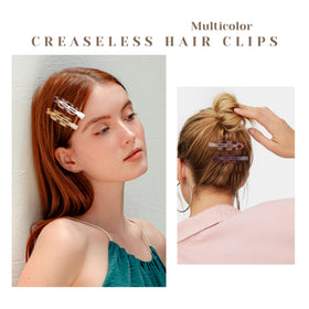 Cptots display of five color clips illustrating fashion variety and fade resistance