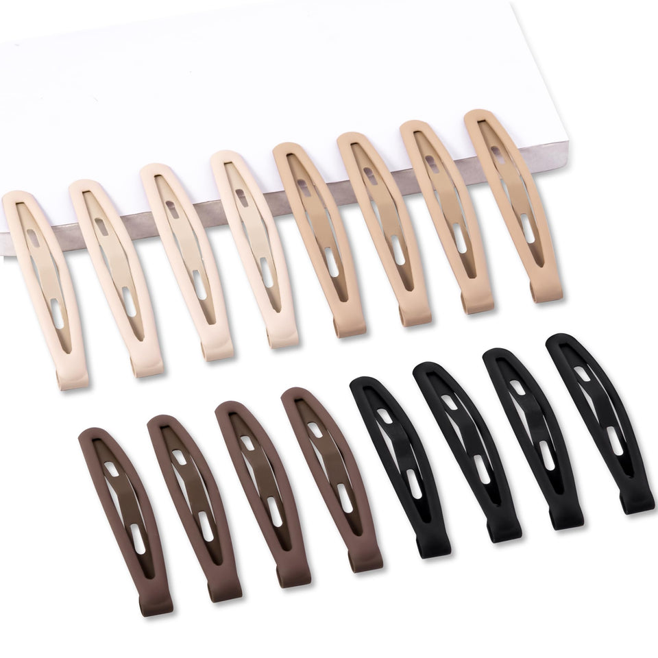 Cptots front row set of 16 clips showing neat organization and reliable hold