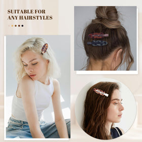 Cptots clip used during makeup application keeping hair away cleanly