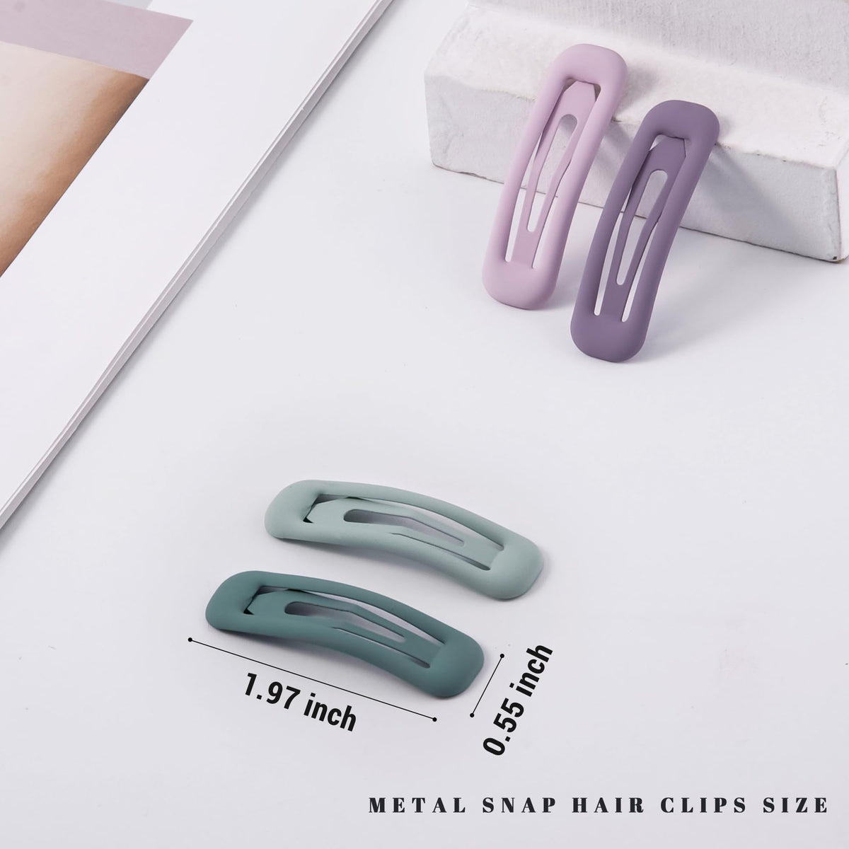 Cptots close-up of rectangular clip edge showing smooth finish and gentle hold