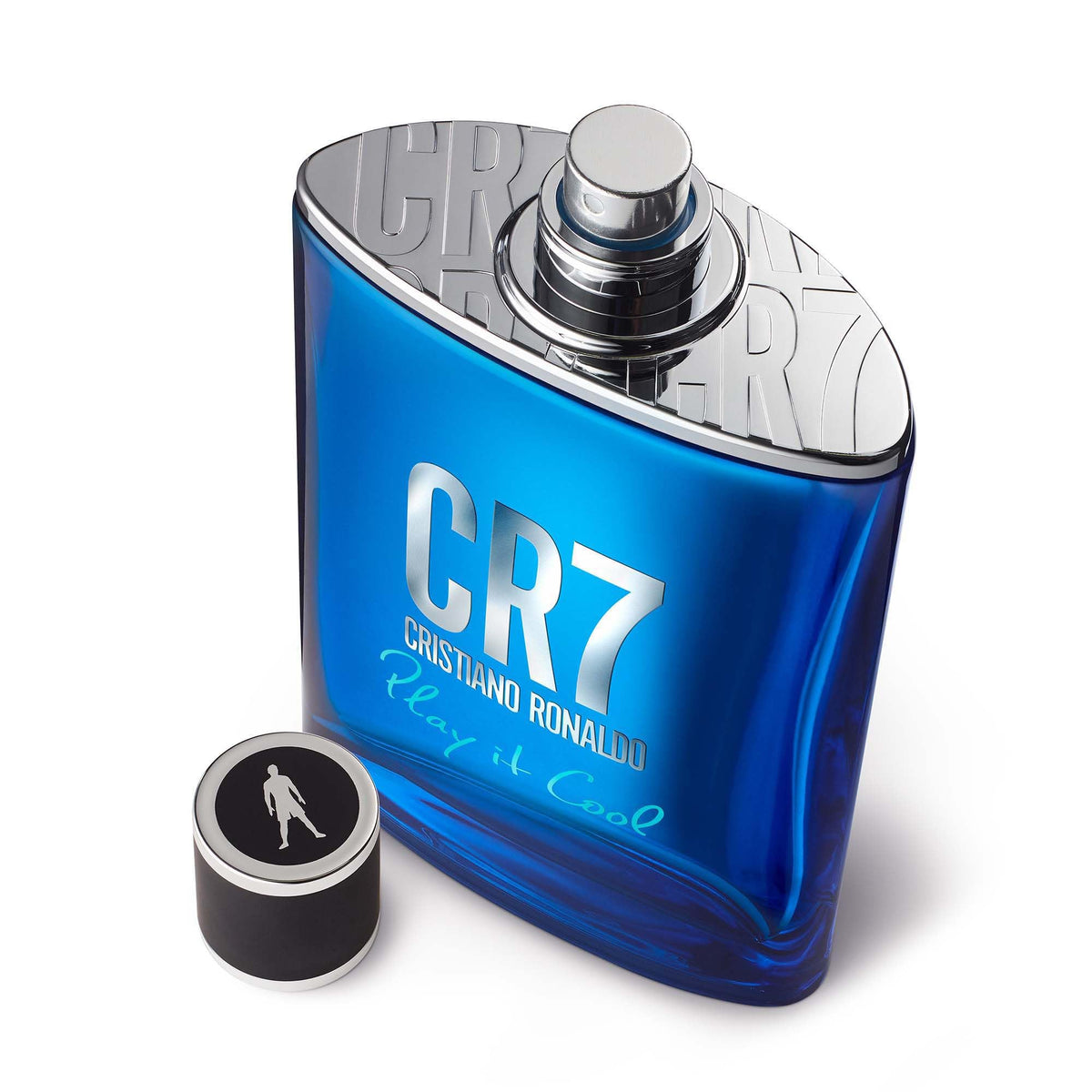 CRISTIANO RONALDO CR7 Play It Cool lifestyle on beach, evokes fresh outdoorsy confidence