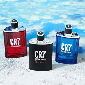 CRISTIANO RONALDO CR7 Play It Cool spray nozzle closeup, shows easy application and fine mist
