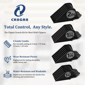 CR8GR8 close-up of rounded edge detail for gentle scalp comfort