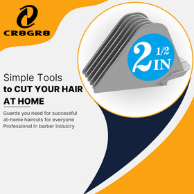 CR8GR8 view of clip-on mechanism for secure fit on Wahl clippers