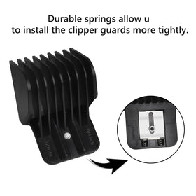 CR8GR8 guards laid out by size showing 1mm to 32mm options for precise length selection