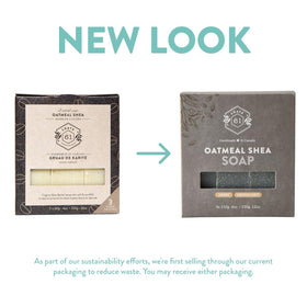 Crate 61 Organics soap arranged in a bathroom setting suggesting everyday use and gentle care