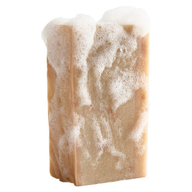Crate 61 Organics soap on bathroom counter suggesting daily use