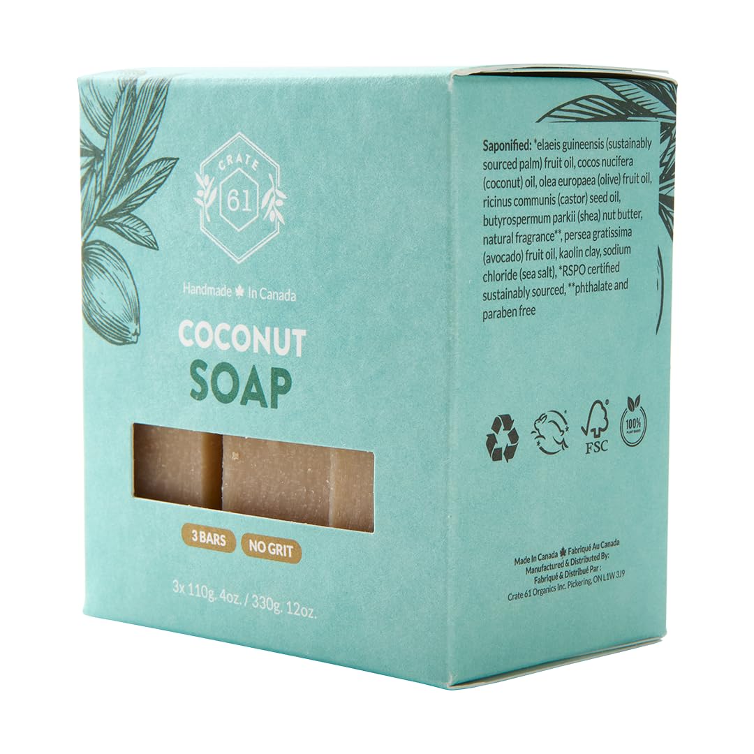Crate 61 Organics lather in hand demonstrating gentle cleansing