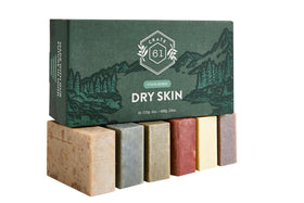 Crate 61 Organics close-up of soap texture showing rich plant-based oils