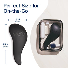 Crave Naturals back and handle detail showing ergonomic grip for steady control