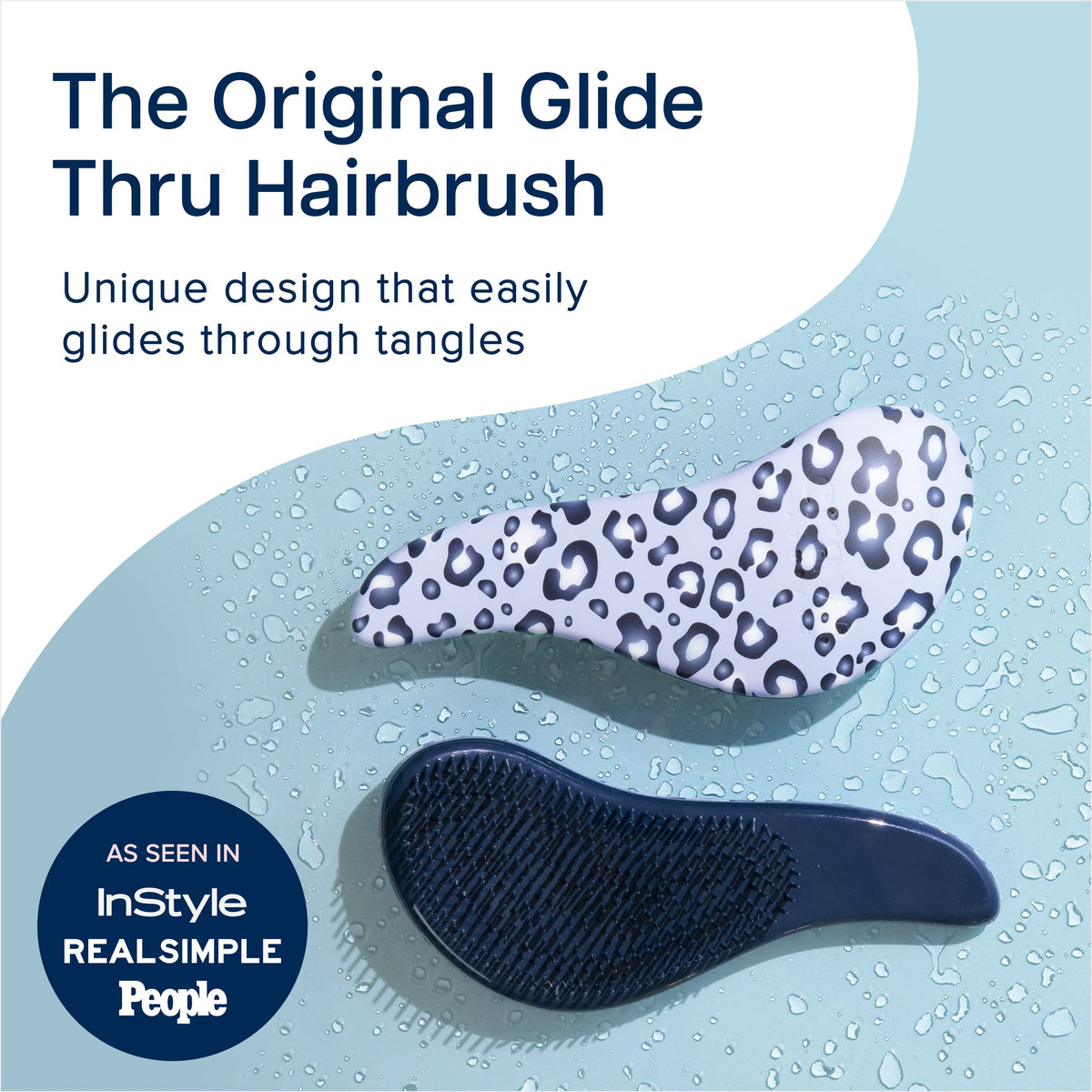 Crave Naturals blue cheetah pattern detail adds stylish look and personality