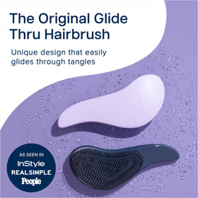 Crave Naturals close-up of flexible bristles illustrating durability and gentle detangling