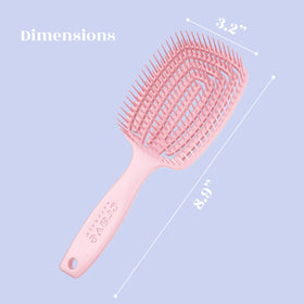 Crave Naturals close-up of rounded bristles showing gentle tips that reduce snagging