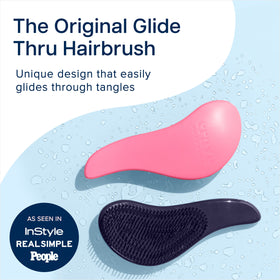 Crave Naturals close-up of flexible bristles demonstrating gentle knot release