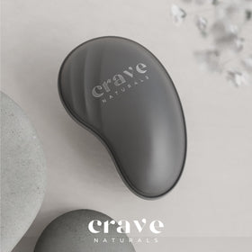 Crave Naturals bristle close-up showing flexible tips that prevent hair breakage