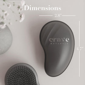 Crave Naturals side profile highlighting low-profile shape for gentle brushing