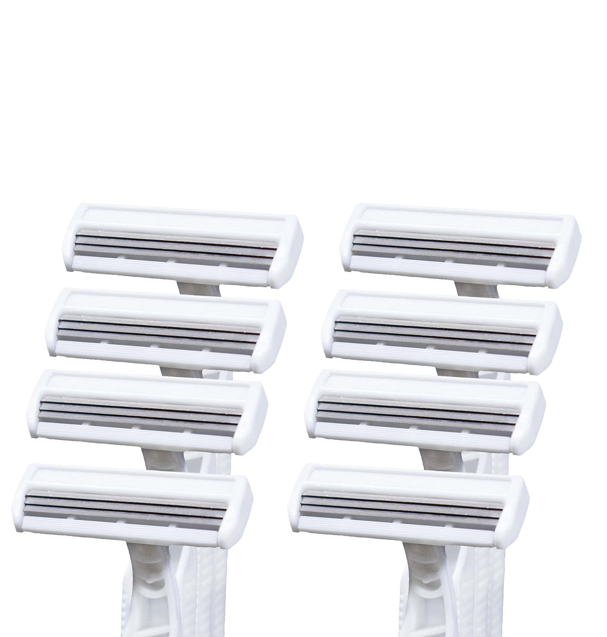 Crazors placed on bathroom counter conveying ready-to-use grooming benefits
