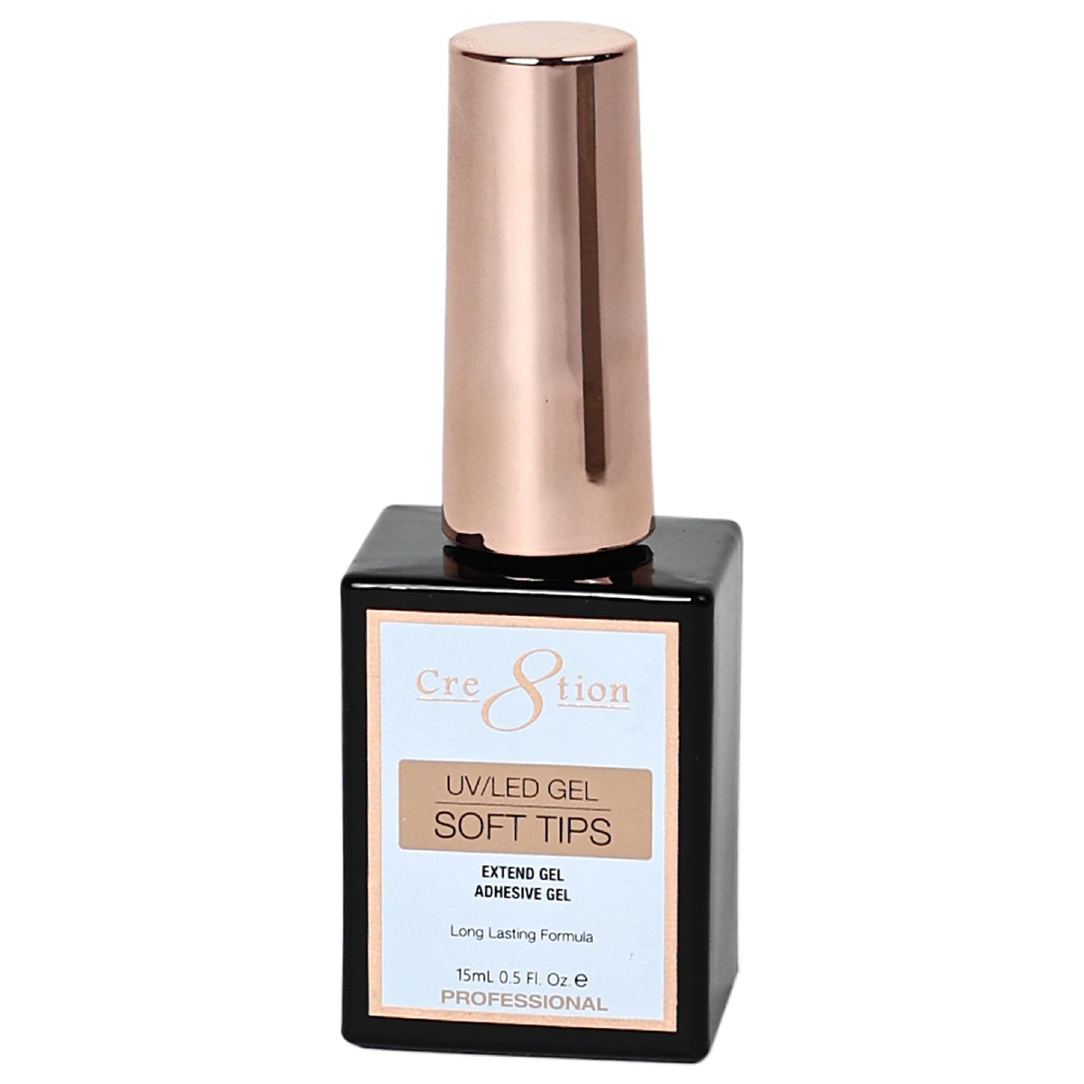 Cre8tion bottle front view showing label and professional adhesive benefit