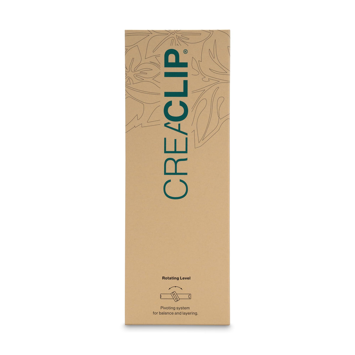 CreaClip layering demonstration on long hair showing controlled graduated layers