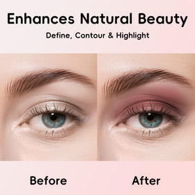 Creaglam application on eyelid demonstrating easy, quick blending