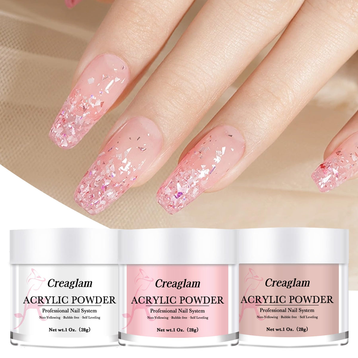 Creaglam jars beside a ruler to show 28g size and portability benefit