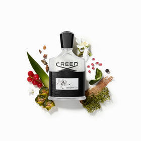Creed Aventus amber juice close-up showing rich concentrate and lasting depth