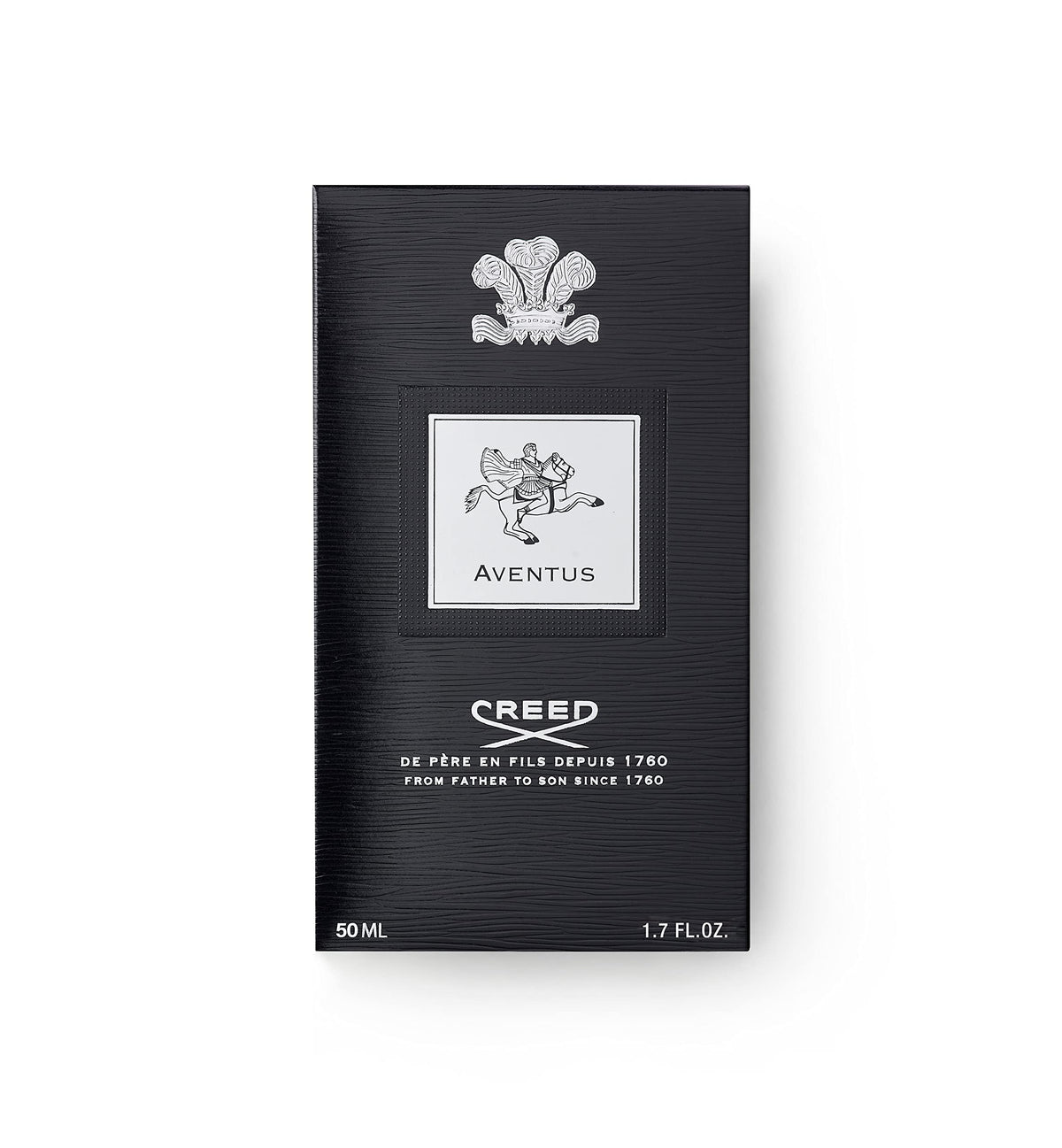 Creed Aventus packaging box highlighting premium presentation and gifting appeal