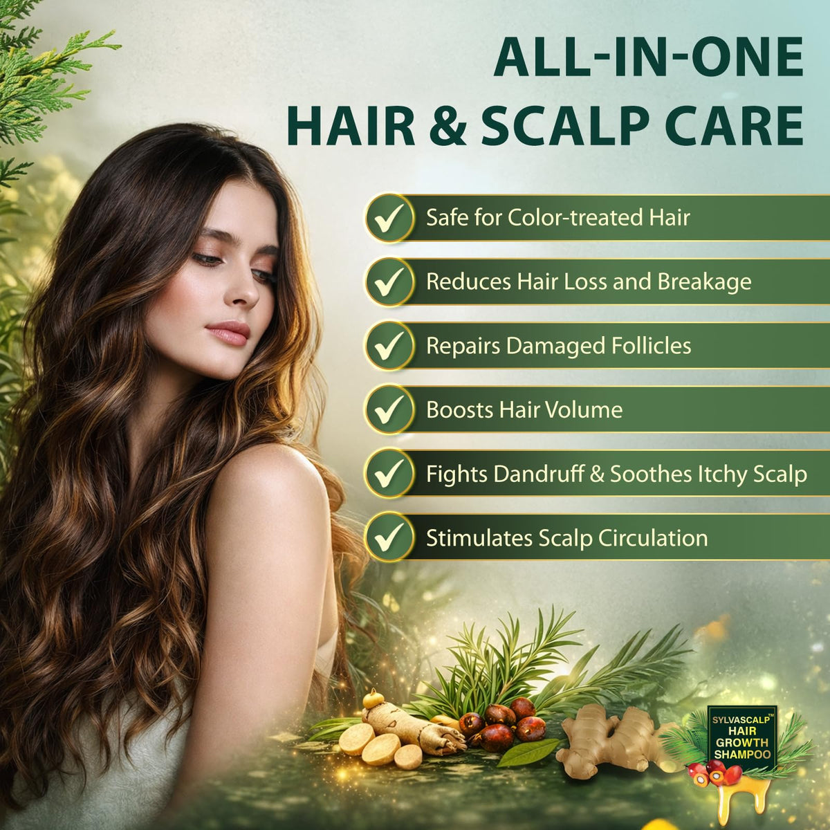 Creip rosemary and Batana oil ingredients for nourishment