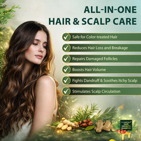Creip rosemary and Batana oil ingredients for nourishment
