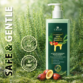 Creip product on bathroom shelf suggesting daily use