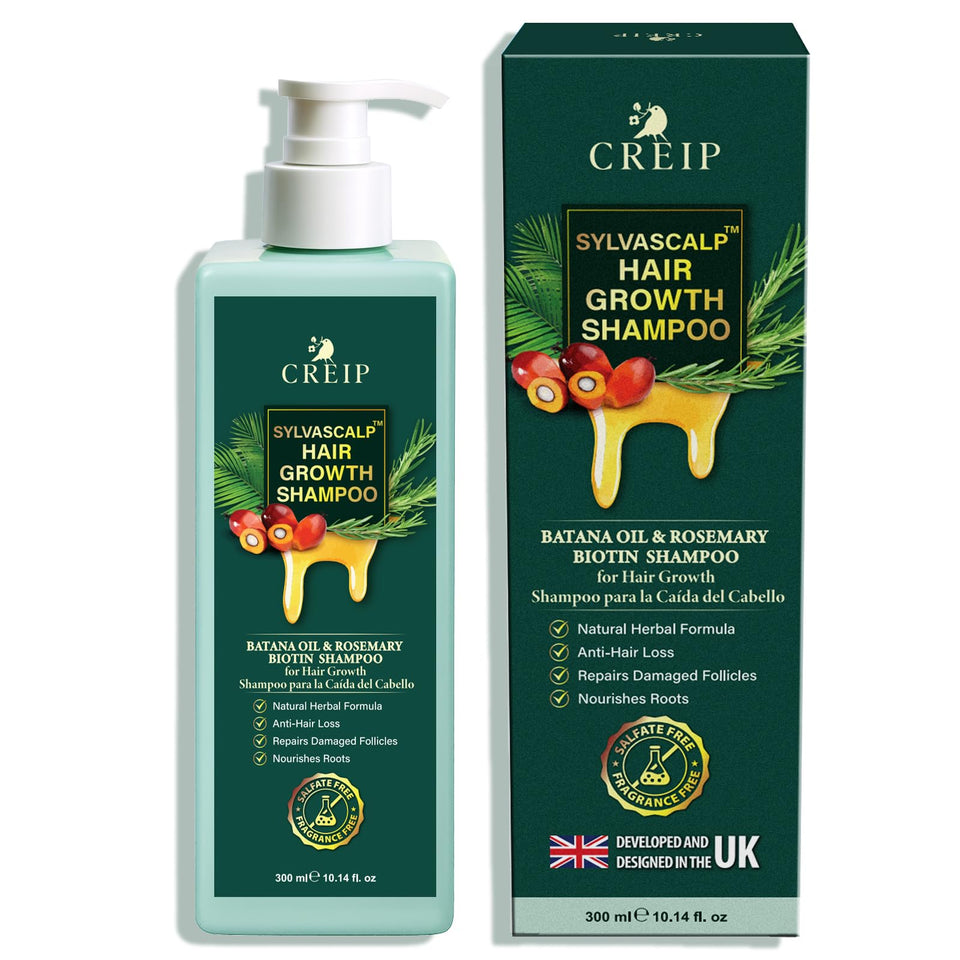 Creip front packaging showing product and benefits