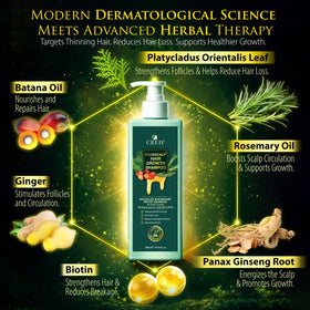 Creip shampoo lather texture illustrating gentle foam