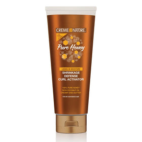 Creme of Nature front packaging showing product and benefits