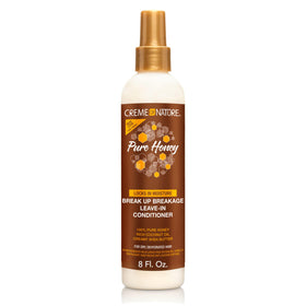 Creme of Nature front bottle view showing label and 8oz size benefiting quick identification