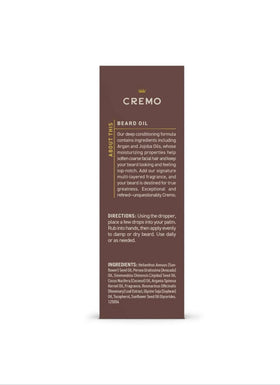 Cremo bottle on bathroom shelf in grooming scene demonstrating everyday routine benefit