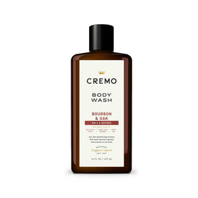 Cremo front bottle view showing bourbon and oak label and clean design