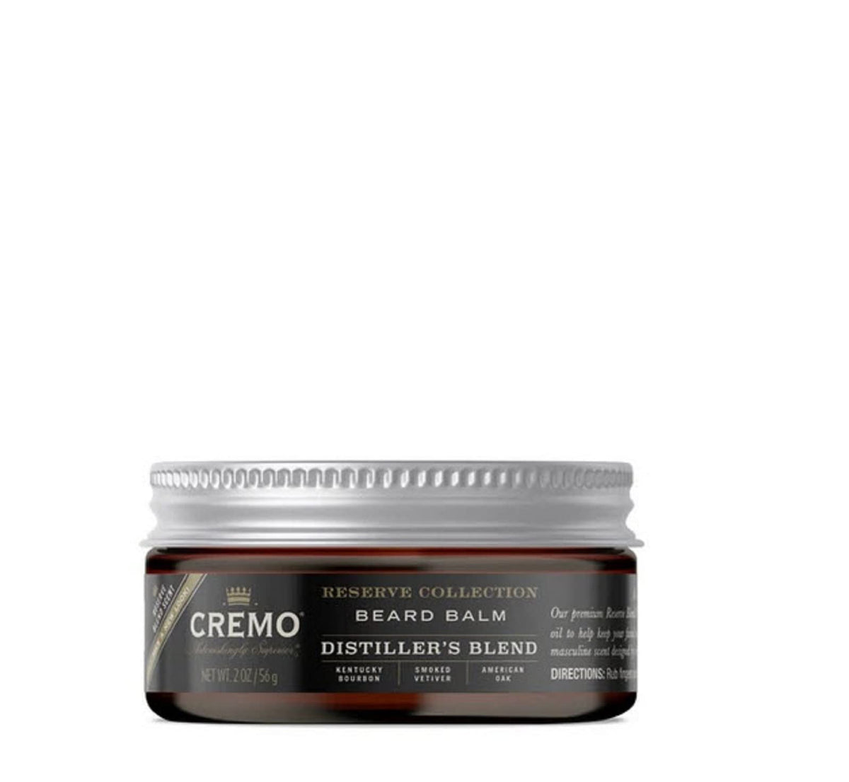 Cremo before and after beard styling showing control and softer appearance