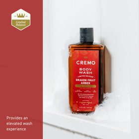 Cremo ingredients label detail highlighting formulation and balanced cleanse
