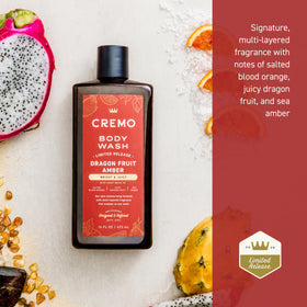 Cremo rich white foam close-up emphasizing moisturizing creamy texture