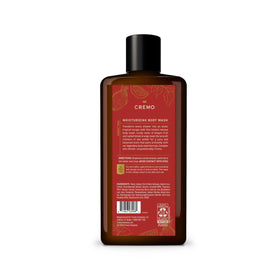 Cremo bottle packed in a travel bag ready for trips and gym use