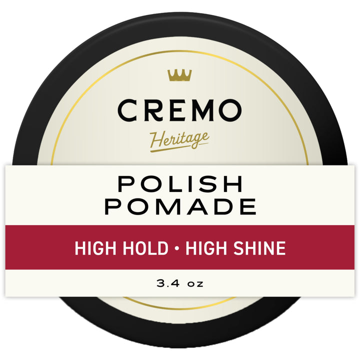 Cremo jar front view showing label and premium grooming benefit