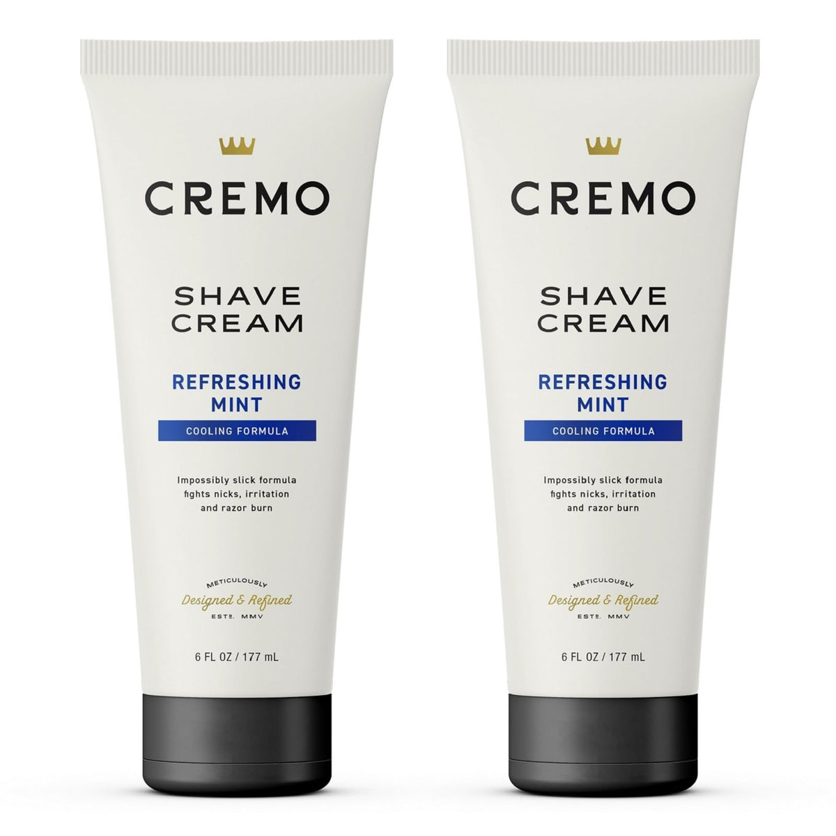 Cremo front packaging showing tube and branding for easy identification and purchase