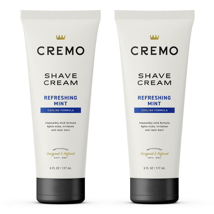 Cremo front packaging showing tube and branding for easy identification and purchase